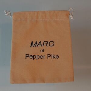 Vintage MARG Of Pepper Pike Jewelry Pouch